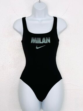 Nike Women’s Black 'Milan' One-Piece Swimsuit Sz.XS